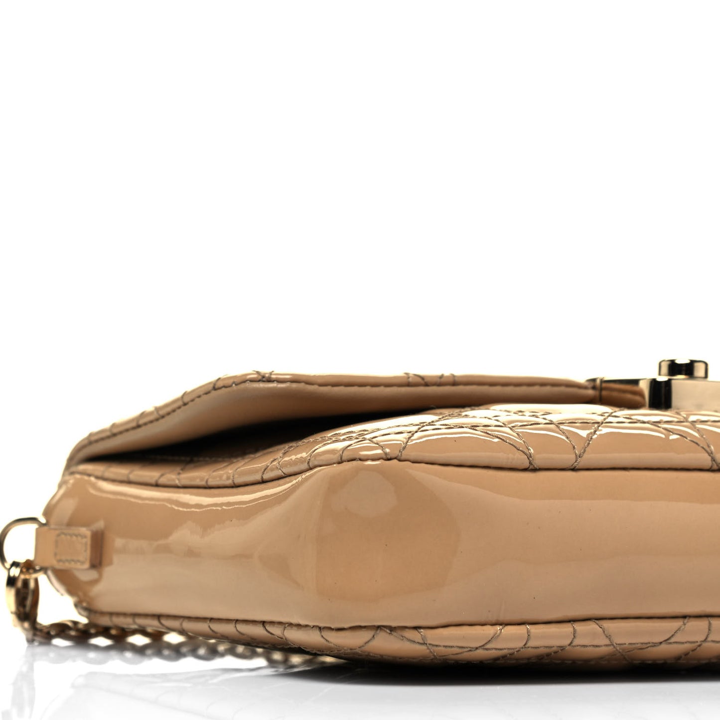 Patent Cannage New Lock Pouch Beige