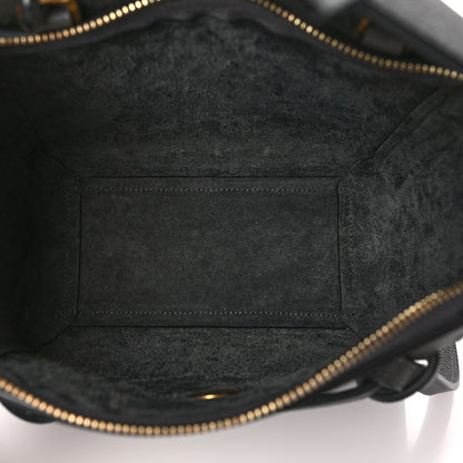 Celine Grained Calfskin Nano Belt Bag Grey 5 of 10