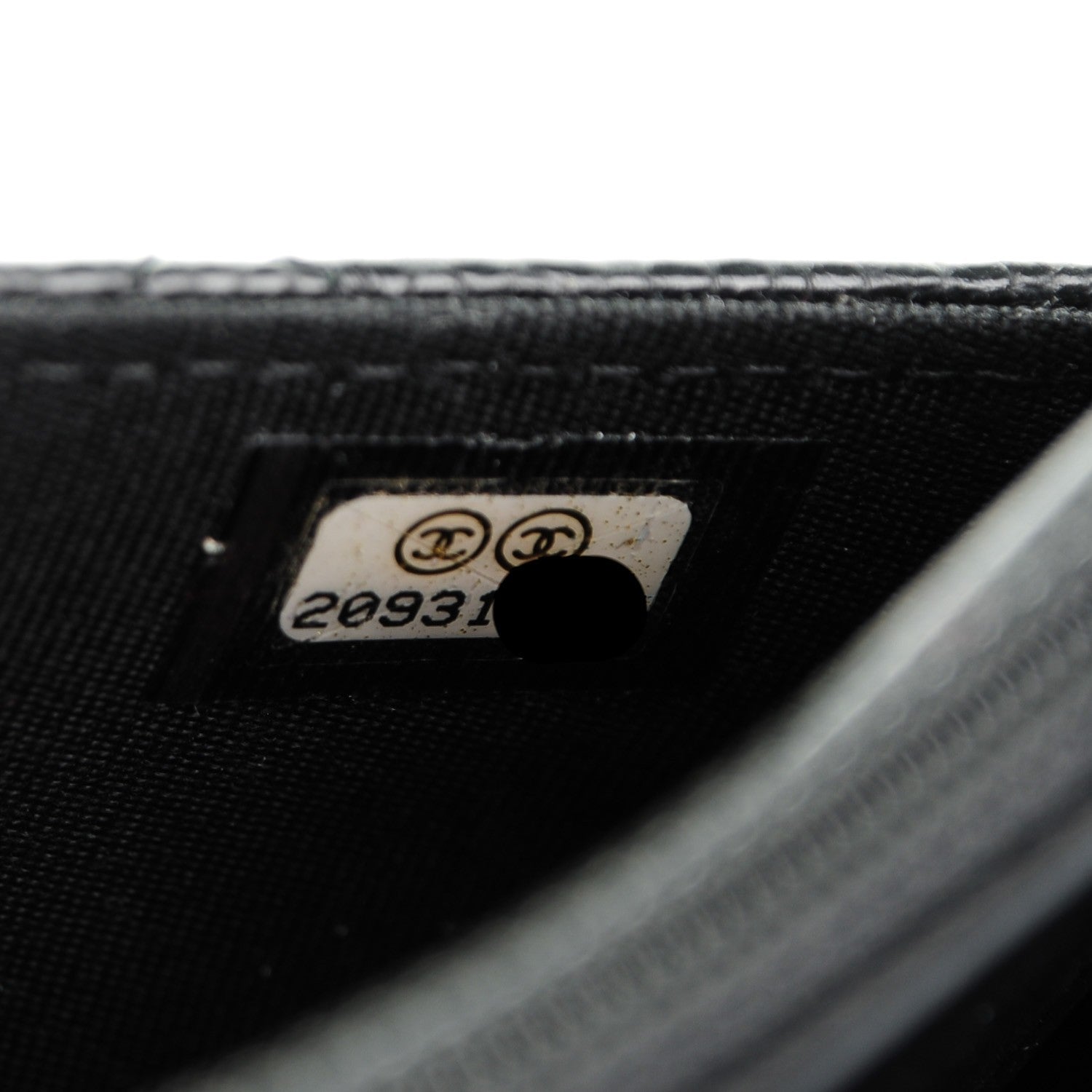 Chanel Caviar Quilted Wallet On Chain WOC Black 7 of 7