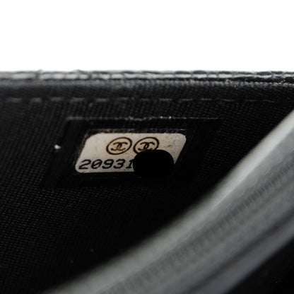 Chanel Caviar Quilted Wallet On Chain WOC Black 7 of 7