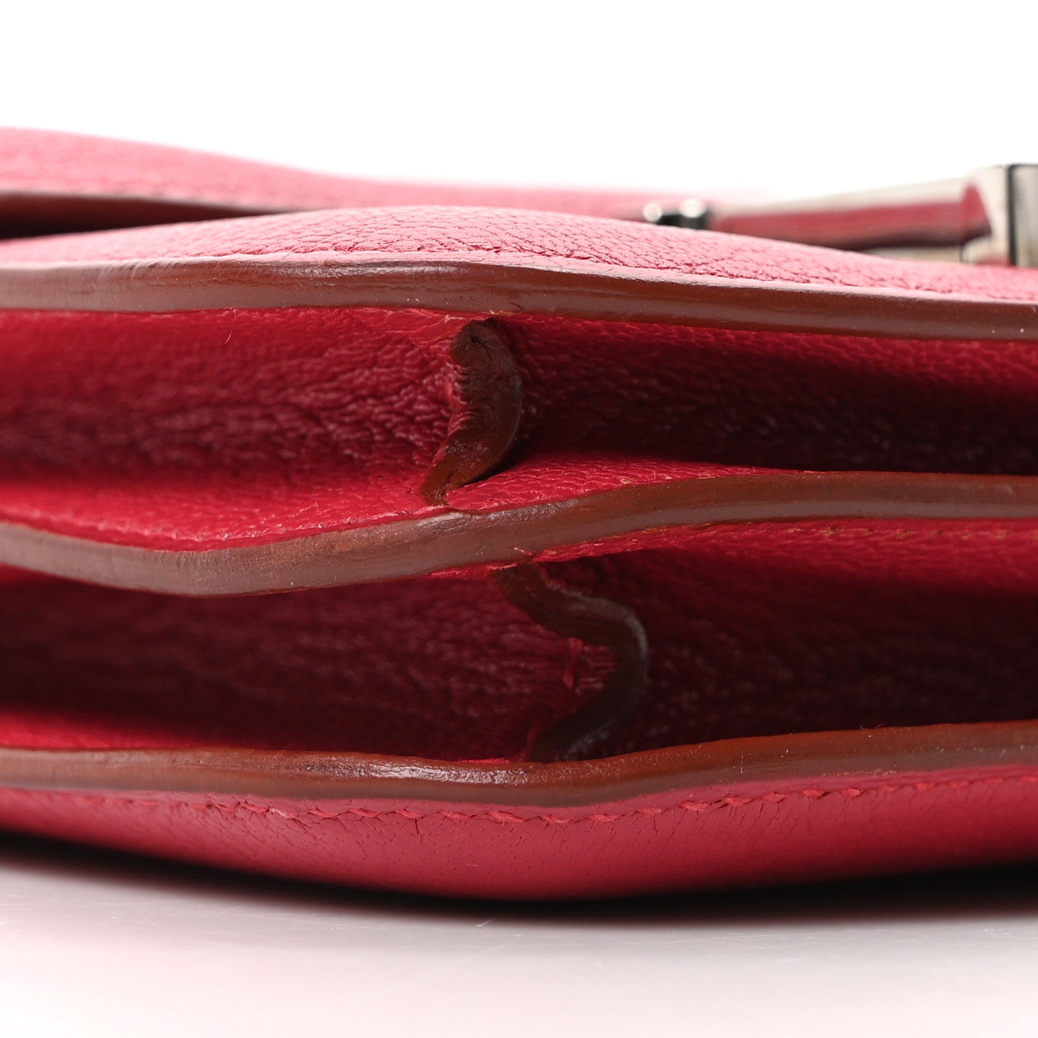 Hermes Chevre Mysore Martelee Constance 18 Framboise 1792099