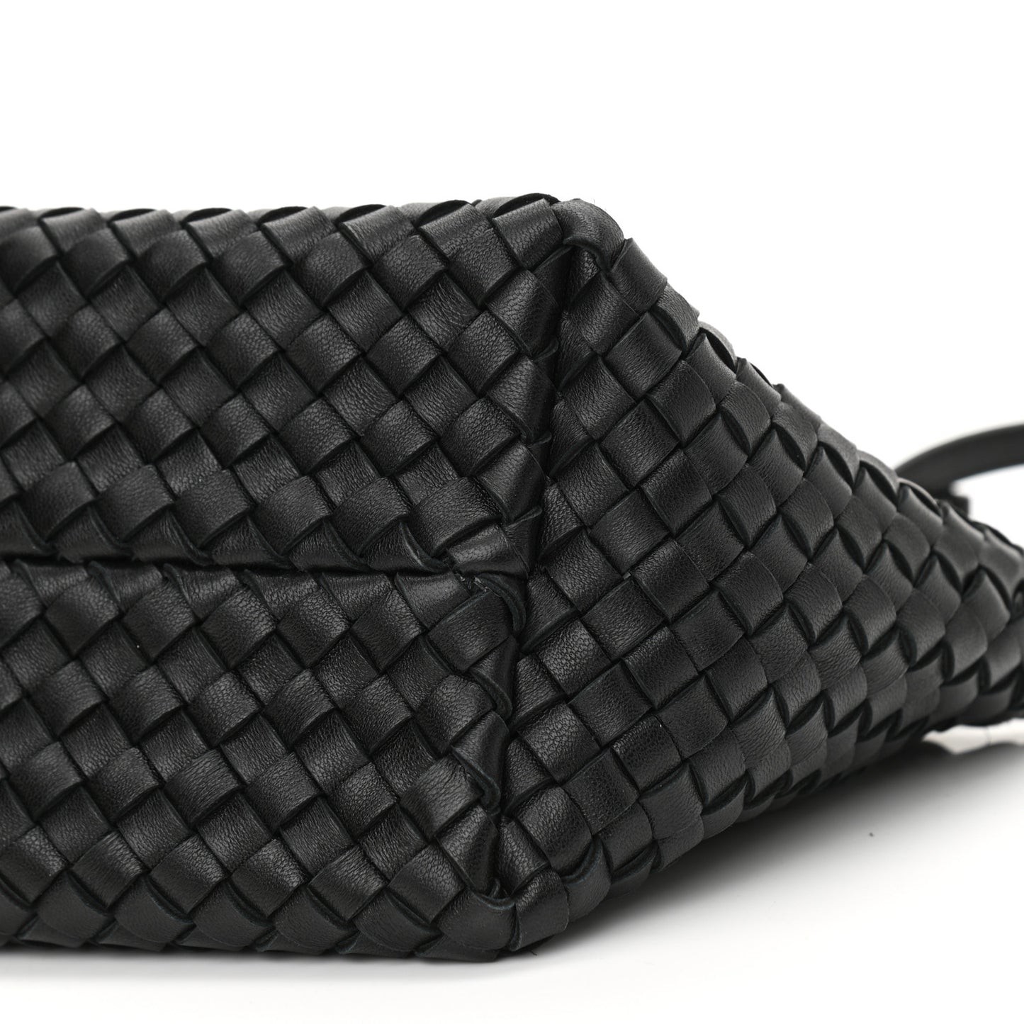 Nappa Intrecciato Mini Cabat Black