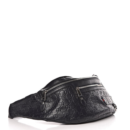 Gucci Guccissima Web Belt Bag Navy 4 of 10