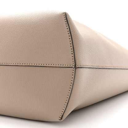 Fendi Vitello Vienna Enamel F is Fendi Shopping Tote Tortora Taupe 10 of 11