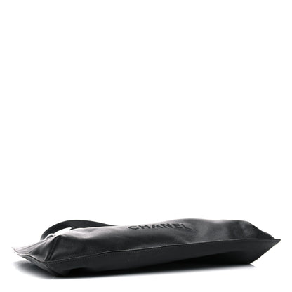 Chanel Grained Calfskin Shopping Tote Black 3 of 26