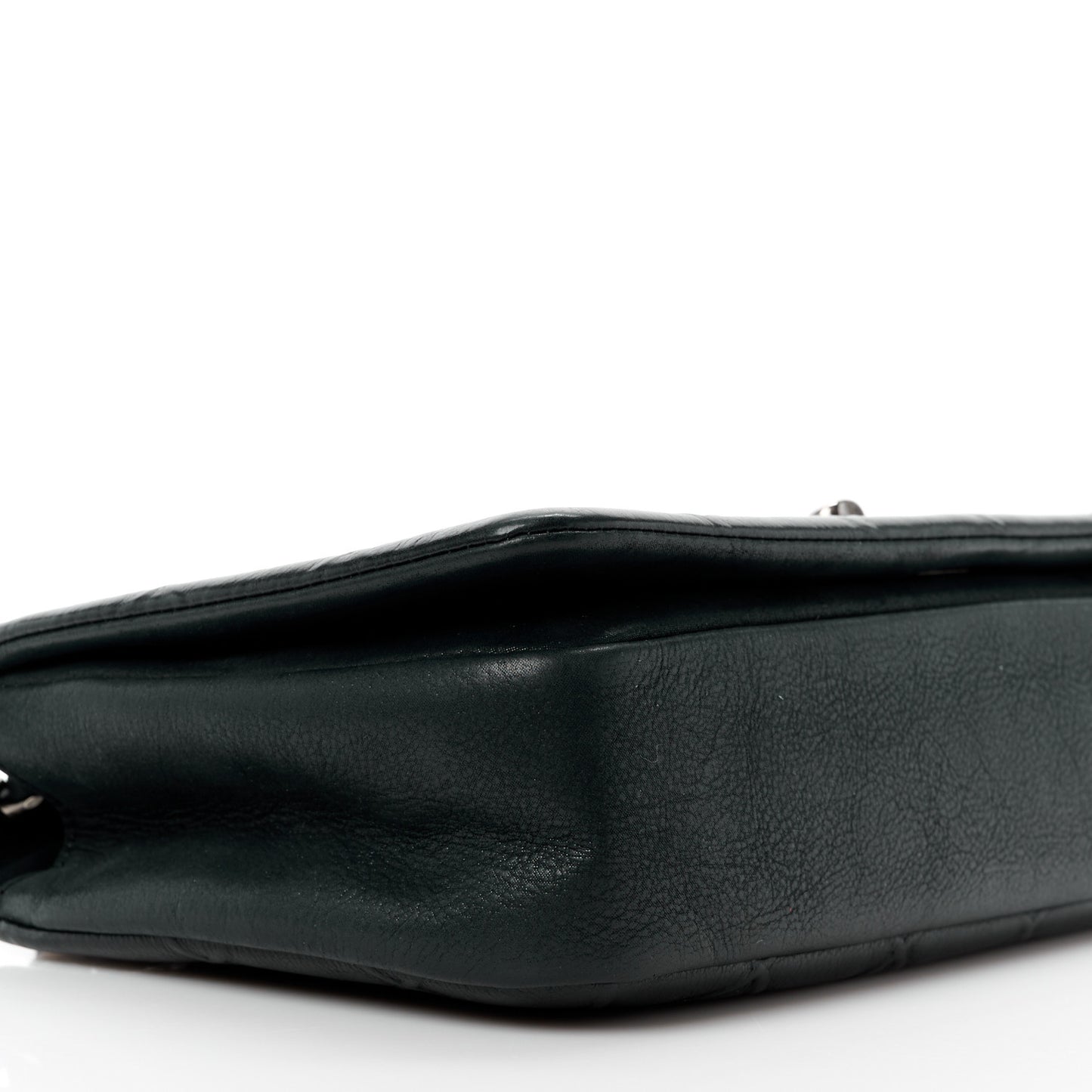 Calfskin Diamond Embossed New Chic Flap Black