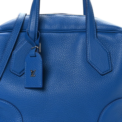 Louis Vuitton Taurillon Dora Ultra Soft MM Blue Royal 8 of 10