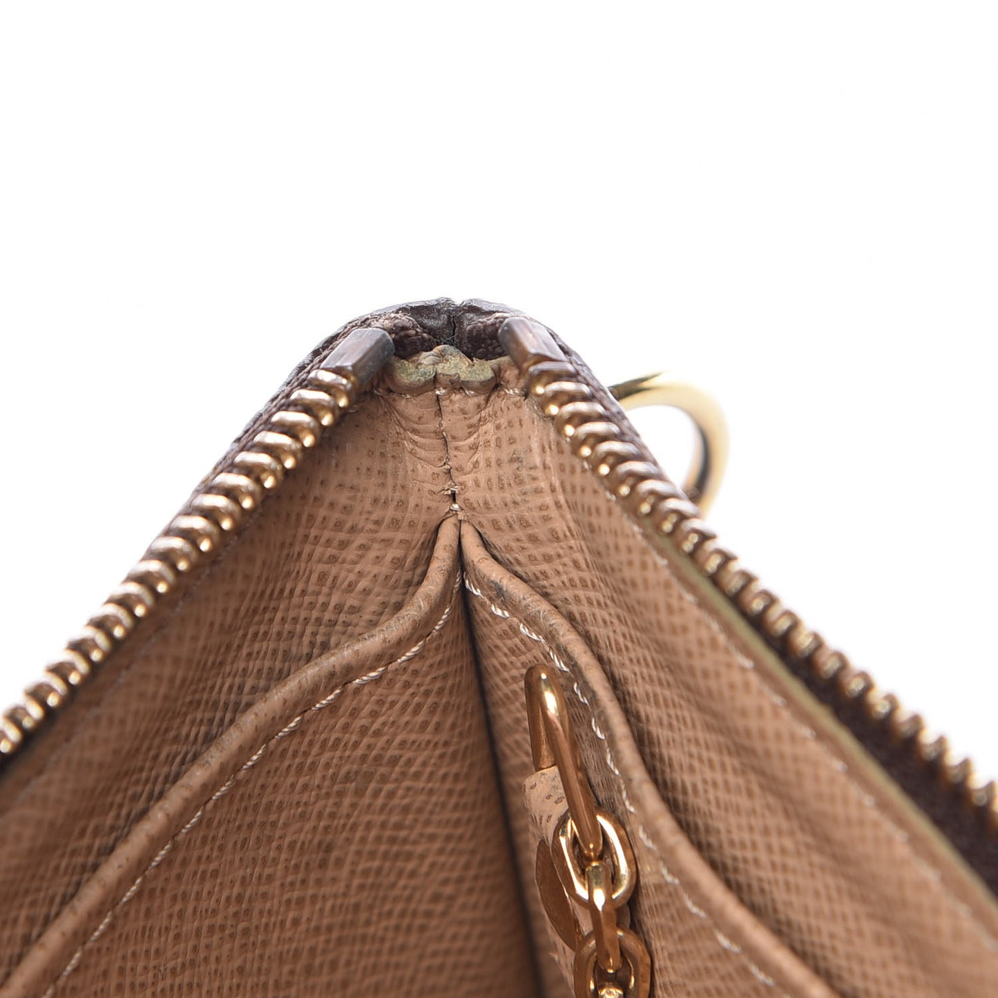 Monogram Complice Trunks and Bags Key Pouch Beige