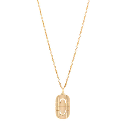 Bulgari 18K Yellow Gold Parentesi Pendant Necklace 1 of 4