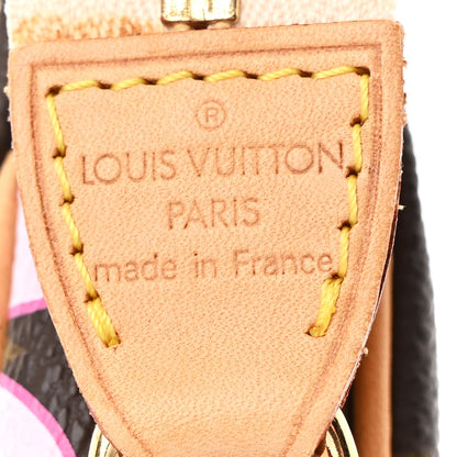 Louis Vuitton Monogram Cherry Blossom Pochette Accessories Brown 6 of 10