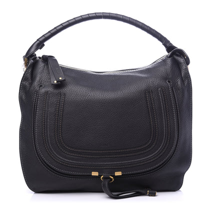 Chloe Calfskin Large Marcie Hobo Black 1 of 11