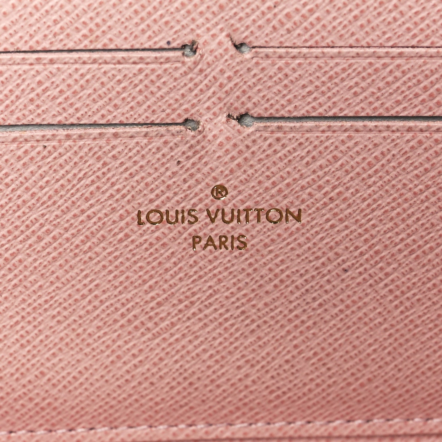 Louis Vuitton Damier Azur Clemence Wallet Rose Ballerine 6 of 10
