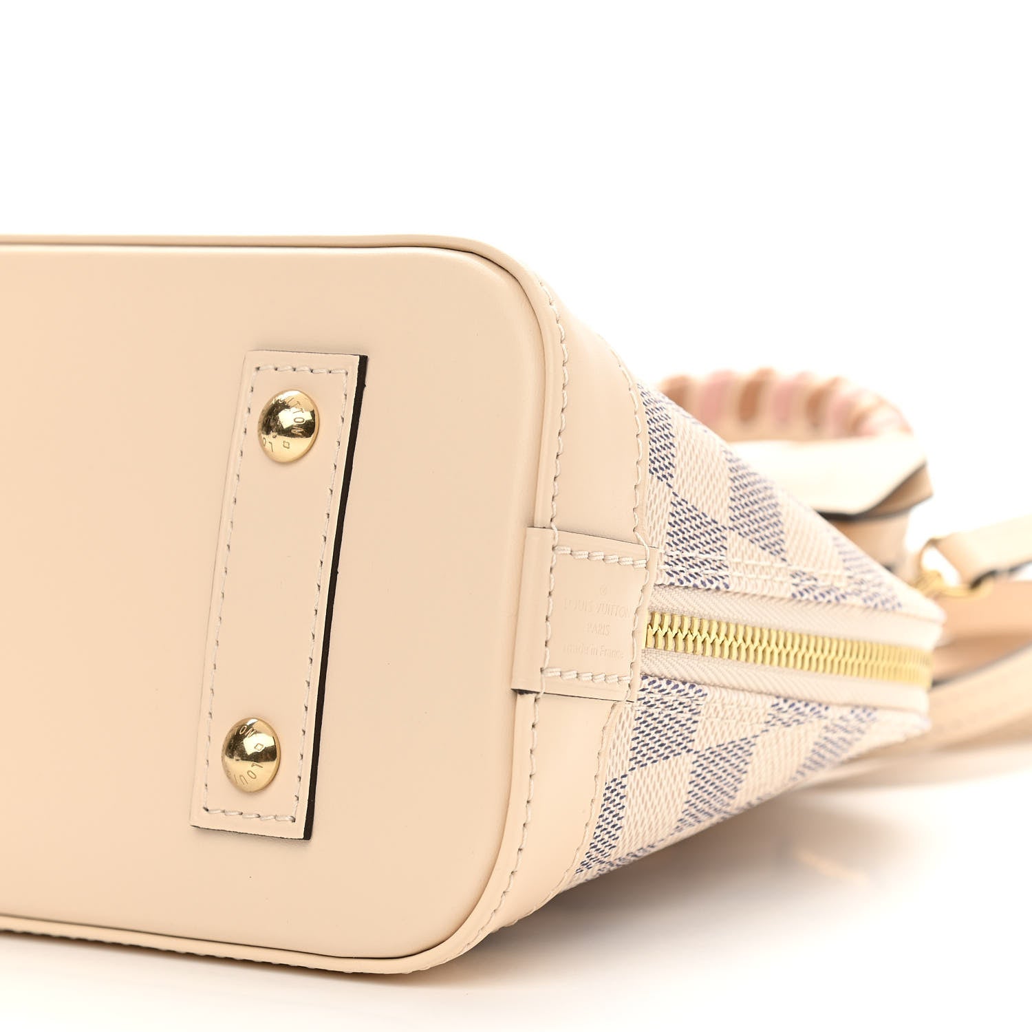 Louis Vuitton Damier Azur Braided Alma BB 9 of 10