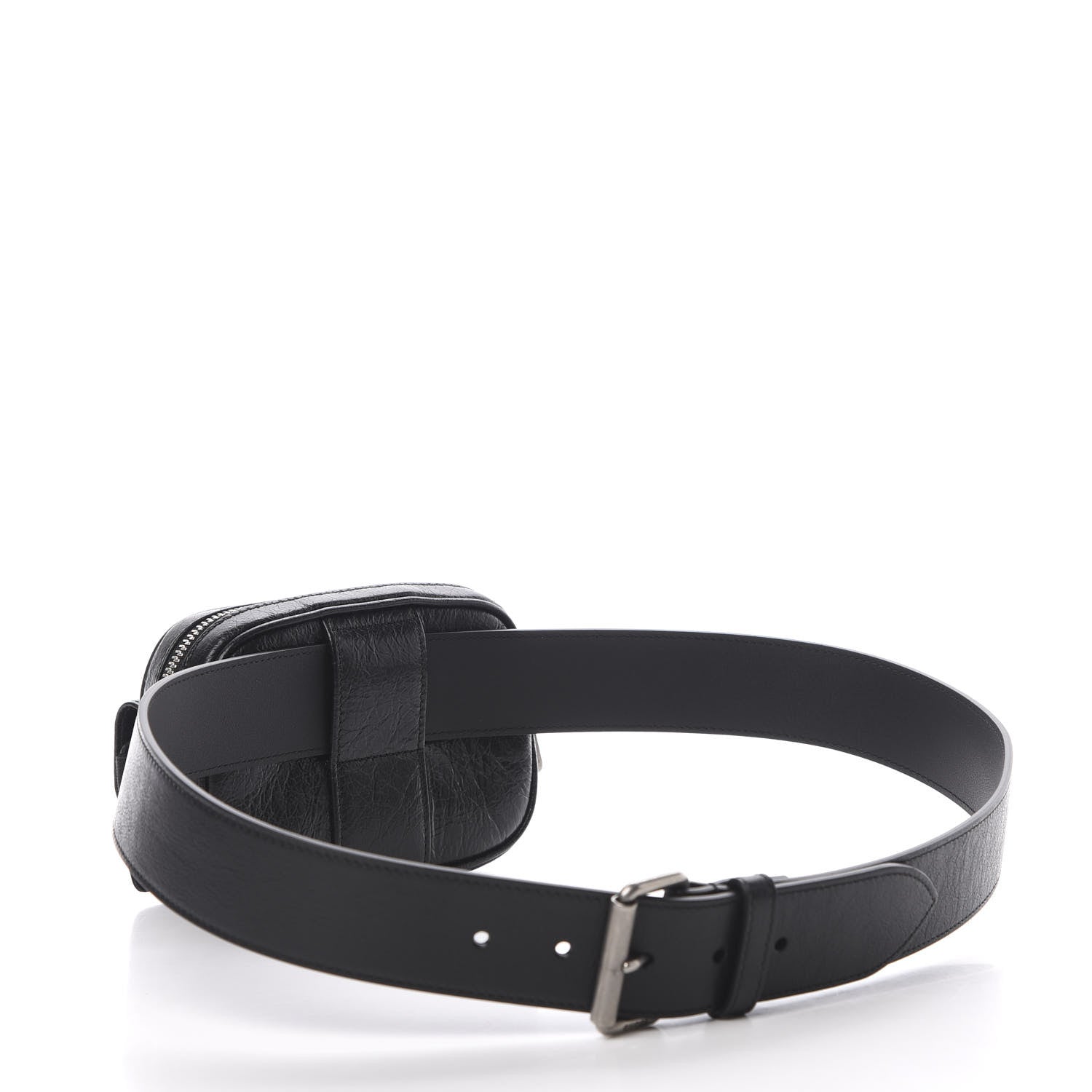 Gucci Fluffy Calfskin Mini Morpheus Belt Bag 90 36 Black 3 of 12