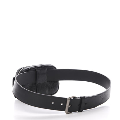 Gucci Fluffy Calfskin Mini Morpheus Belt Bag 90 36 Black 3 of 12