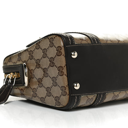 Gucci Crystal Monogram Duchessa Boston Bag Brown 10 of 14