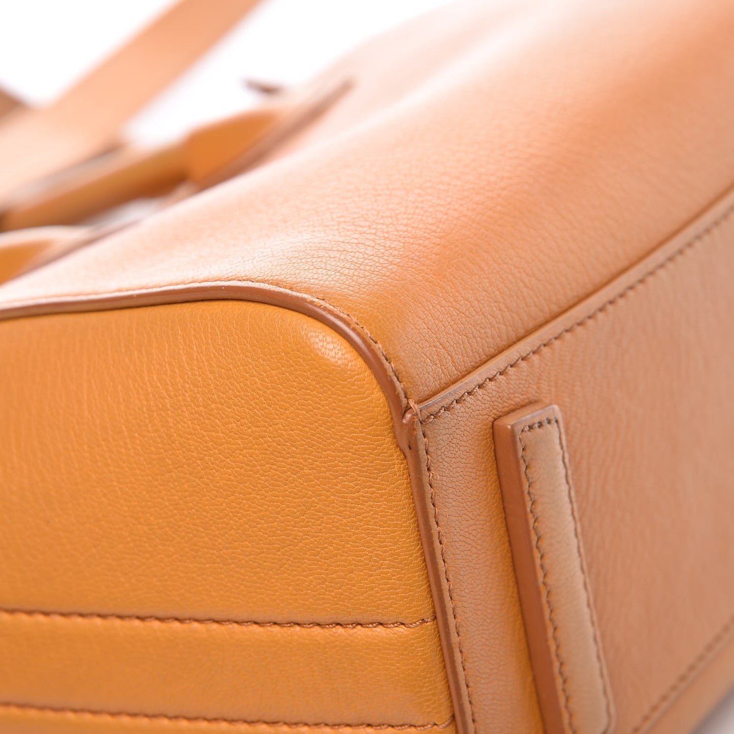 Sugar Goatskin Mini Antigona Rust
