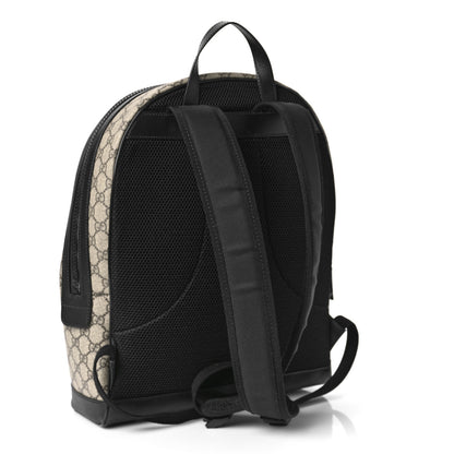 Gucci GG Supreme Monogram Medium Backpack Black 3 of 8