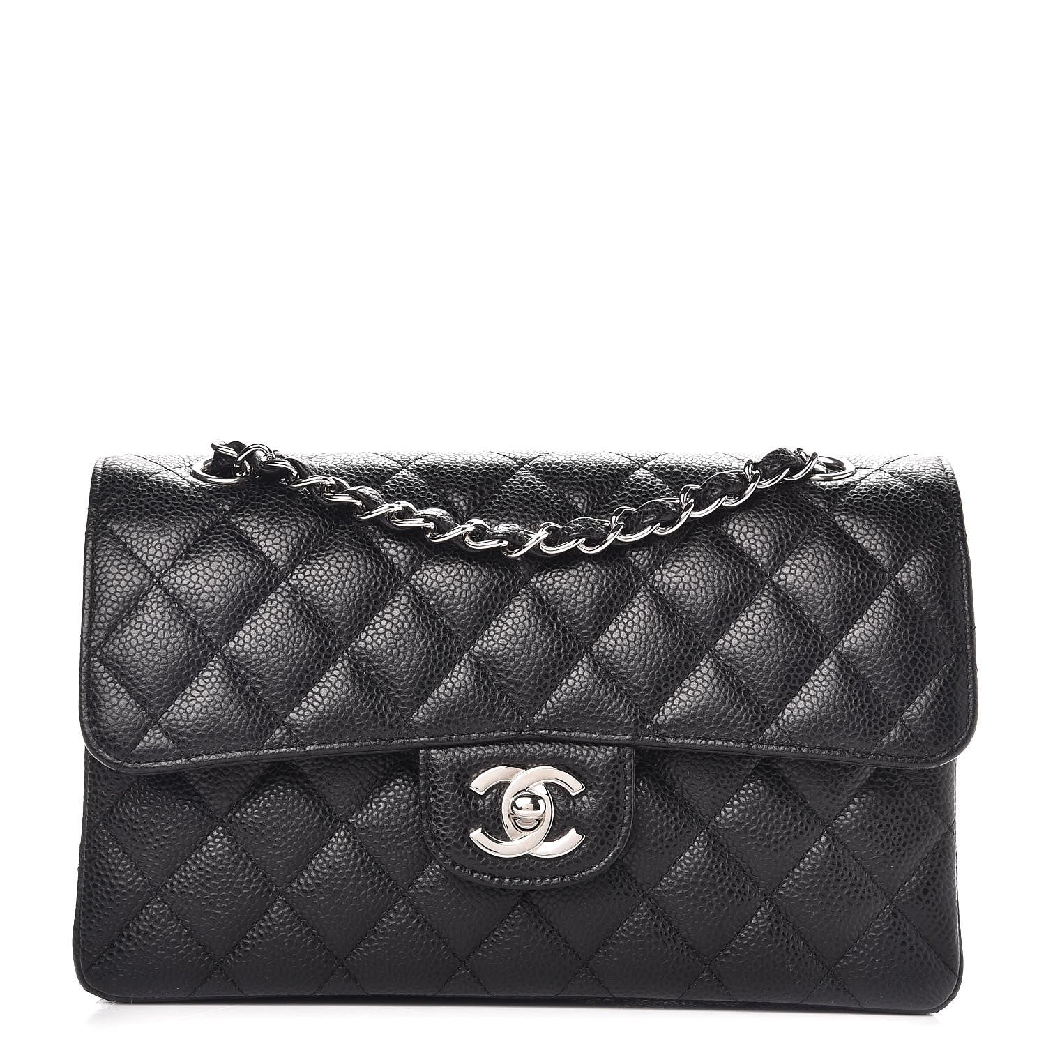 Chanel Caviar Quilted Small Double Flap Black 1 of 9