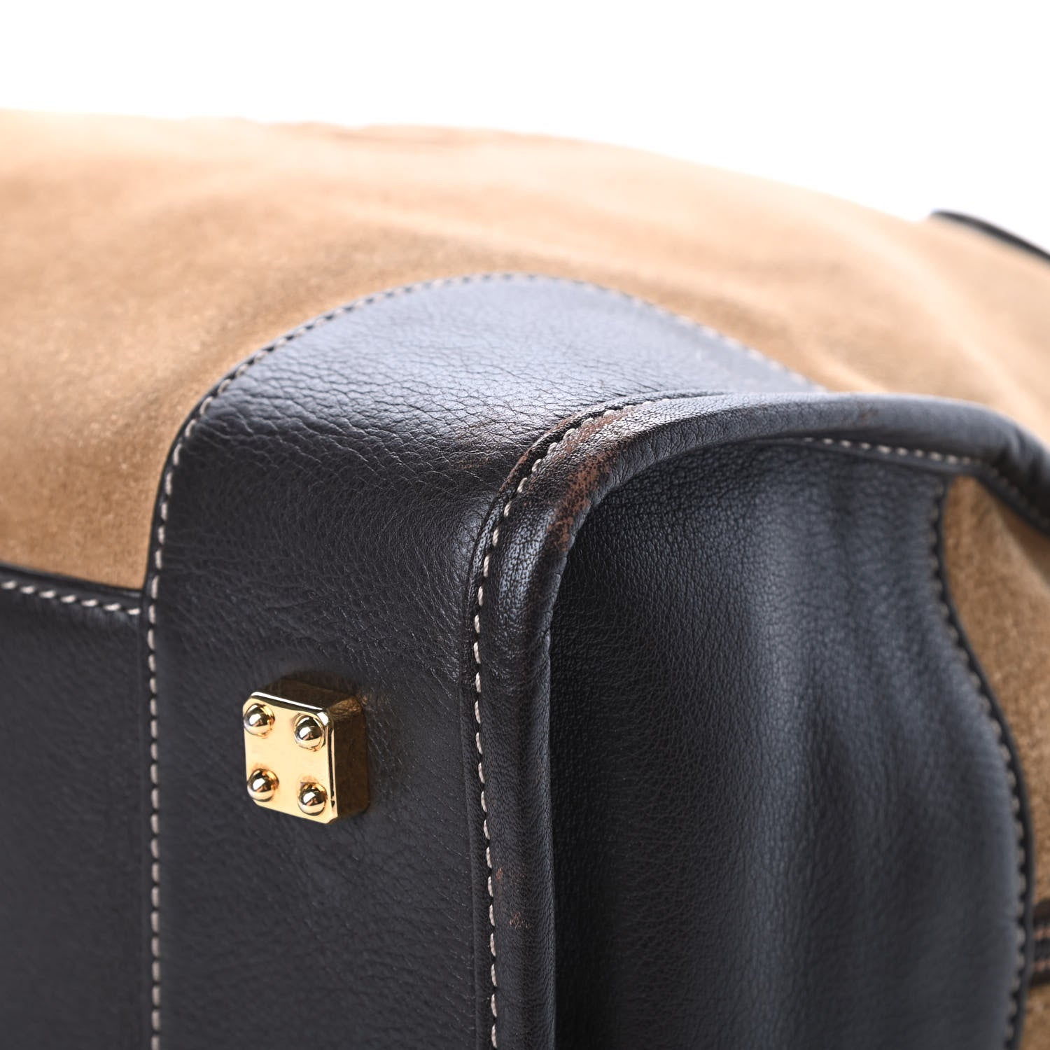 Loewe Suede Calfskin Amazona Brown 9 of 14