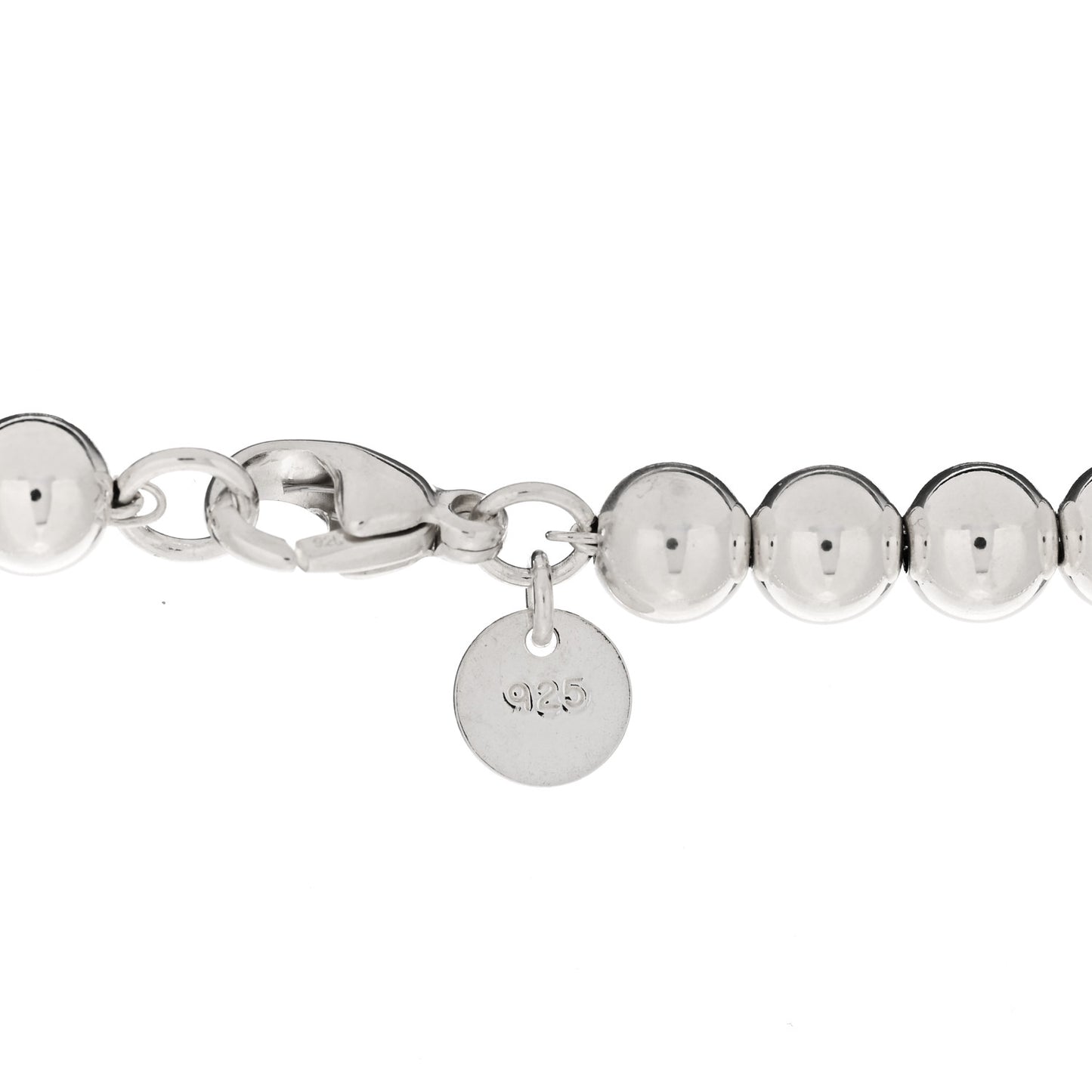 Sterling Silver HardWear Graduated Ball Necklace