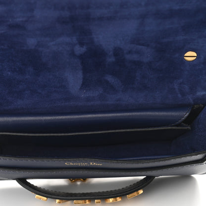 Christian Dior Calfskin J'Adior Chain Flap Bag Navy Blue 4 of 9