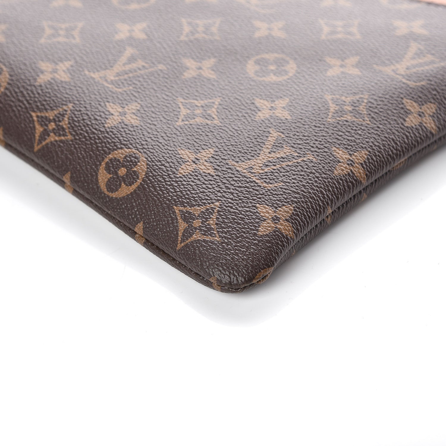 Louis Vuitton Monogram Daily Pouch Peach 6 of 9