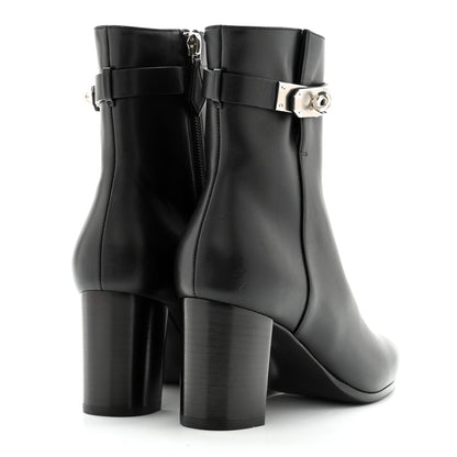 Hermes Calfskin Saint Germain Ankle Boots 36.5 Black 4 of 11