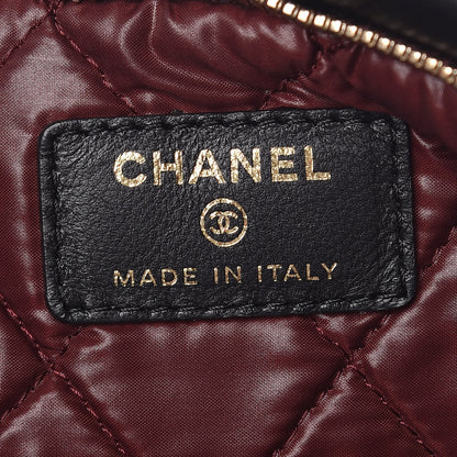 Chanel Lambskin Quilted CC Beauty Clutch Black 6 of 8