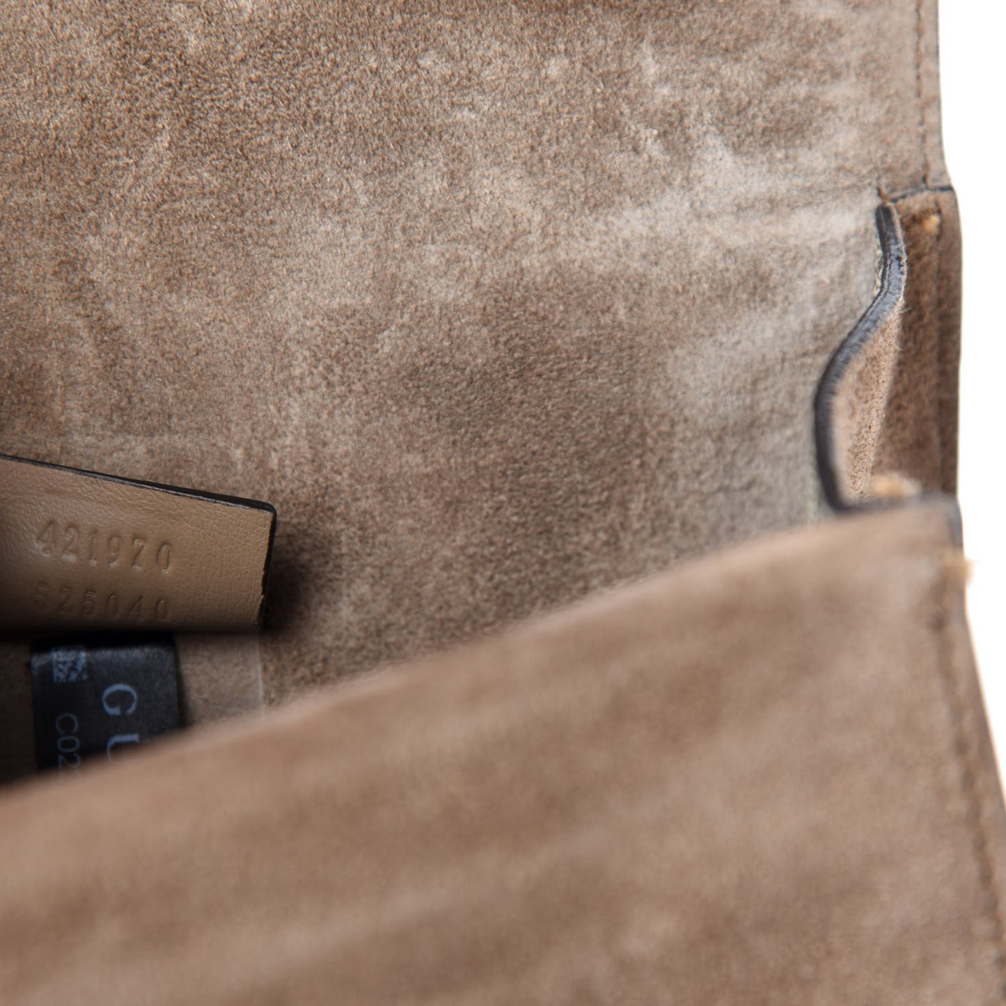 GG Supreme Monogram Mini Dionysus Shoulder Bag Taupe