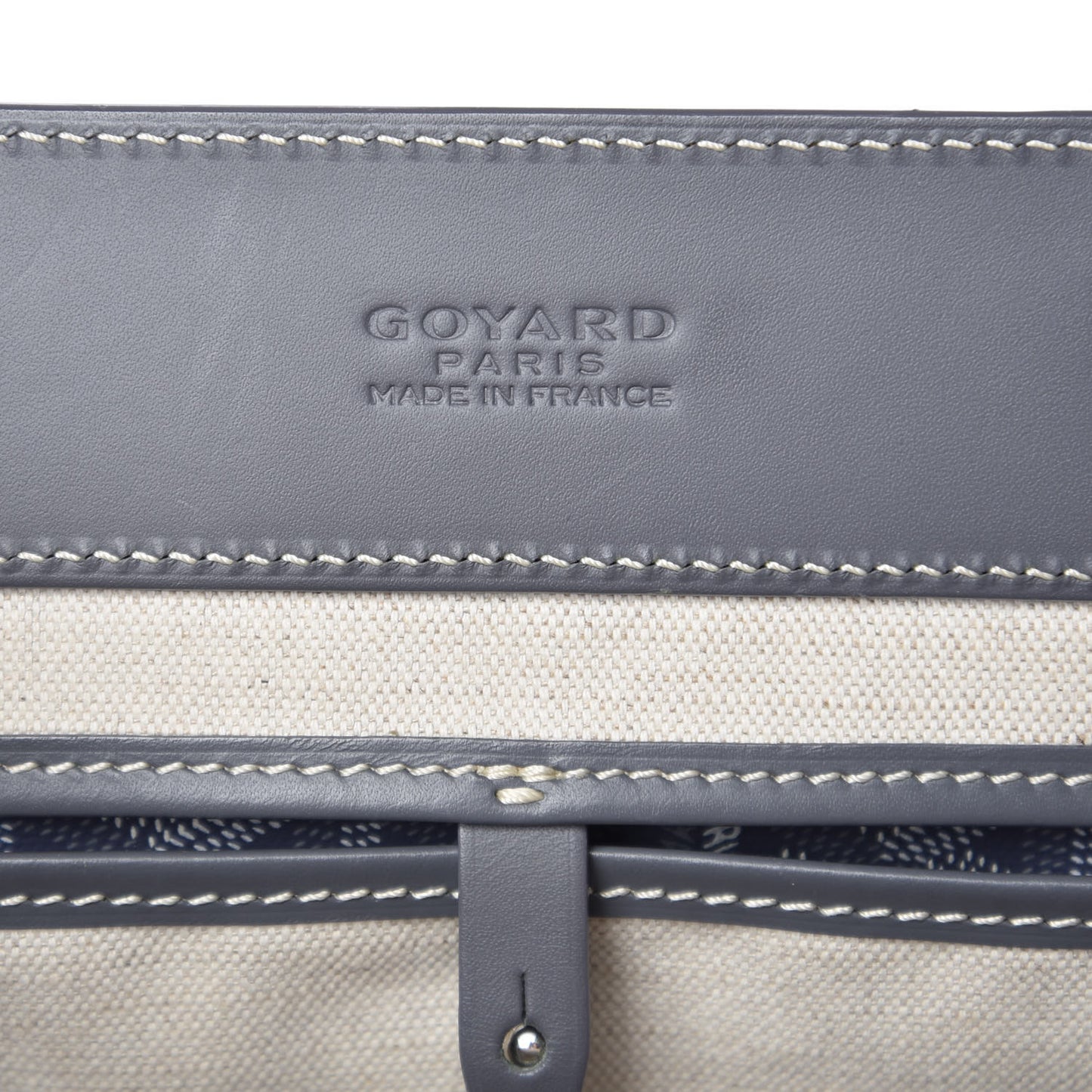 Goyardine Bellechasse GM Tote Grey