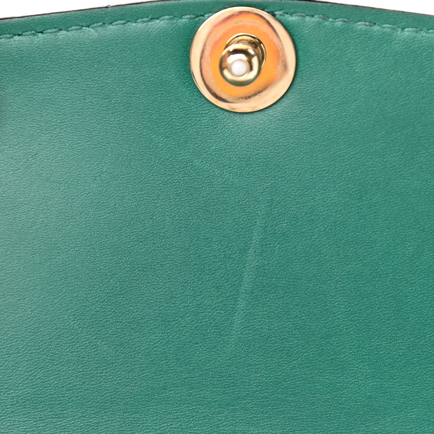Bulgari Calfskin Serpenti Forever Shoulder Bag Emerald Green 11 of 12
