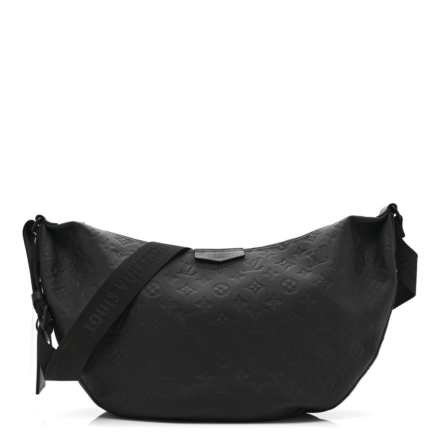Calfskin Monogram Shadow Hobo Hamac Black
