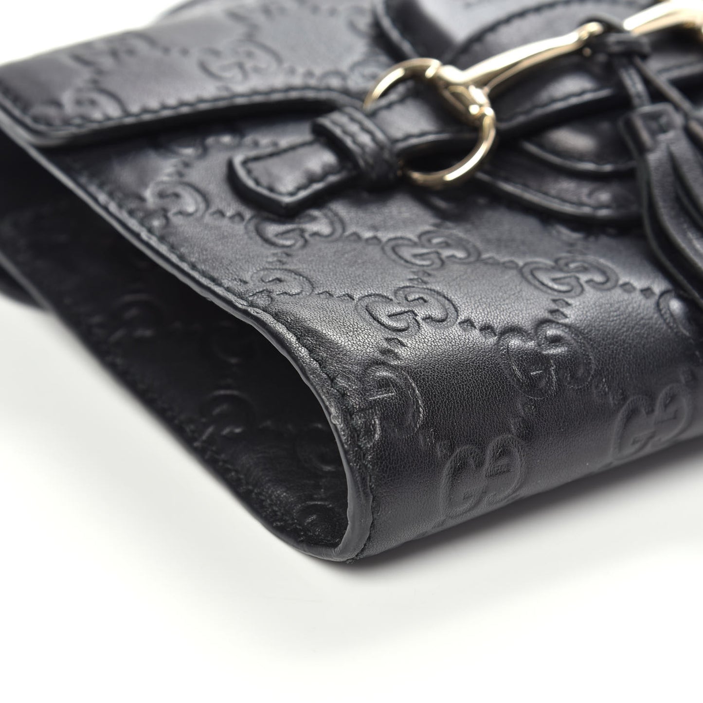 Guccissima Mini Emily Shoulder Bag Black
