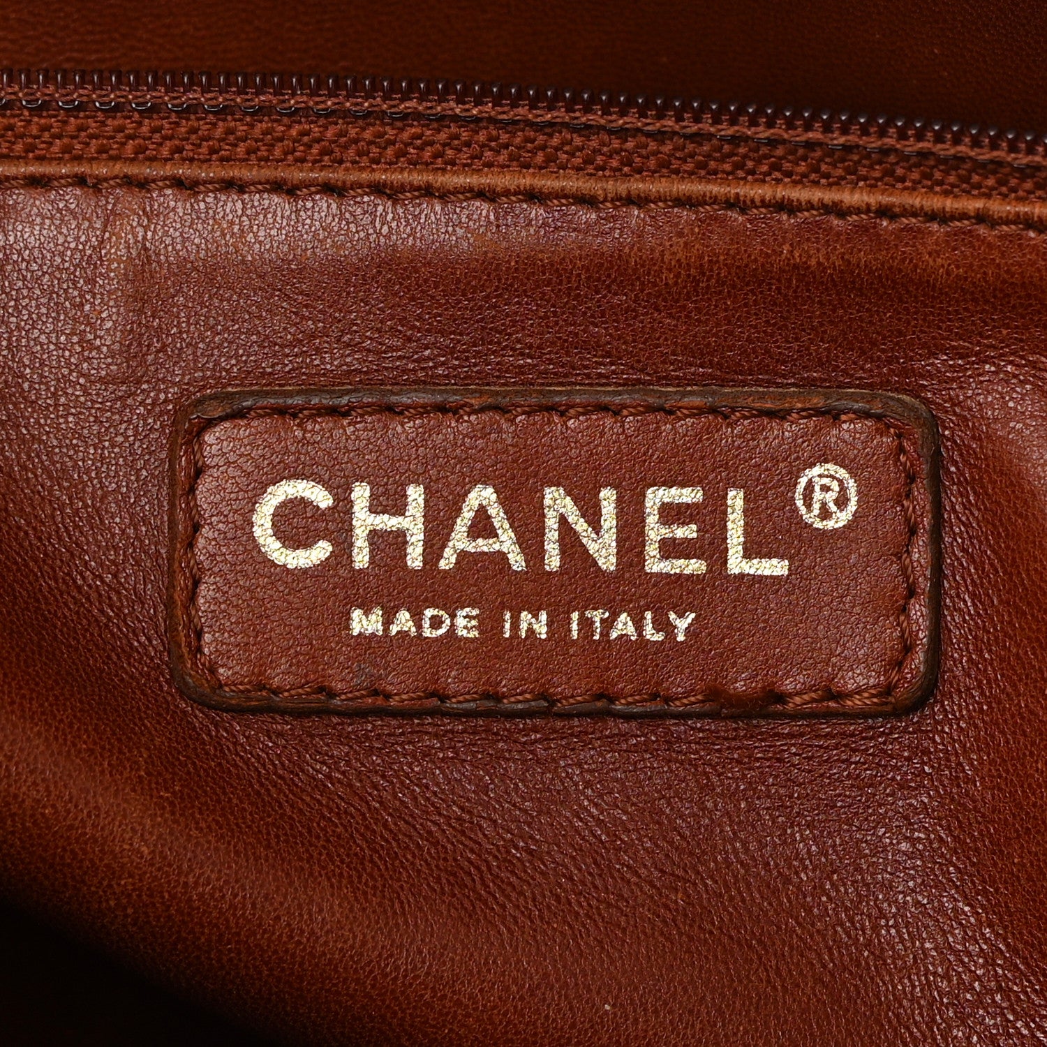 Chanel Alligator Bowler Bag Brown 6 of 12