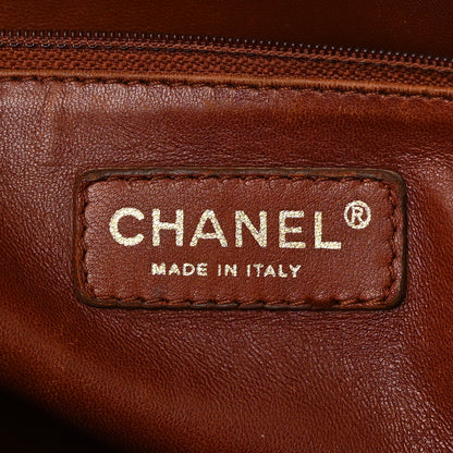 Chanel Alligator Bowler Bag Brown 6 of 12