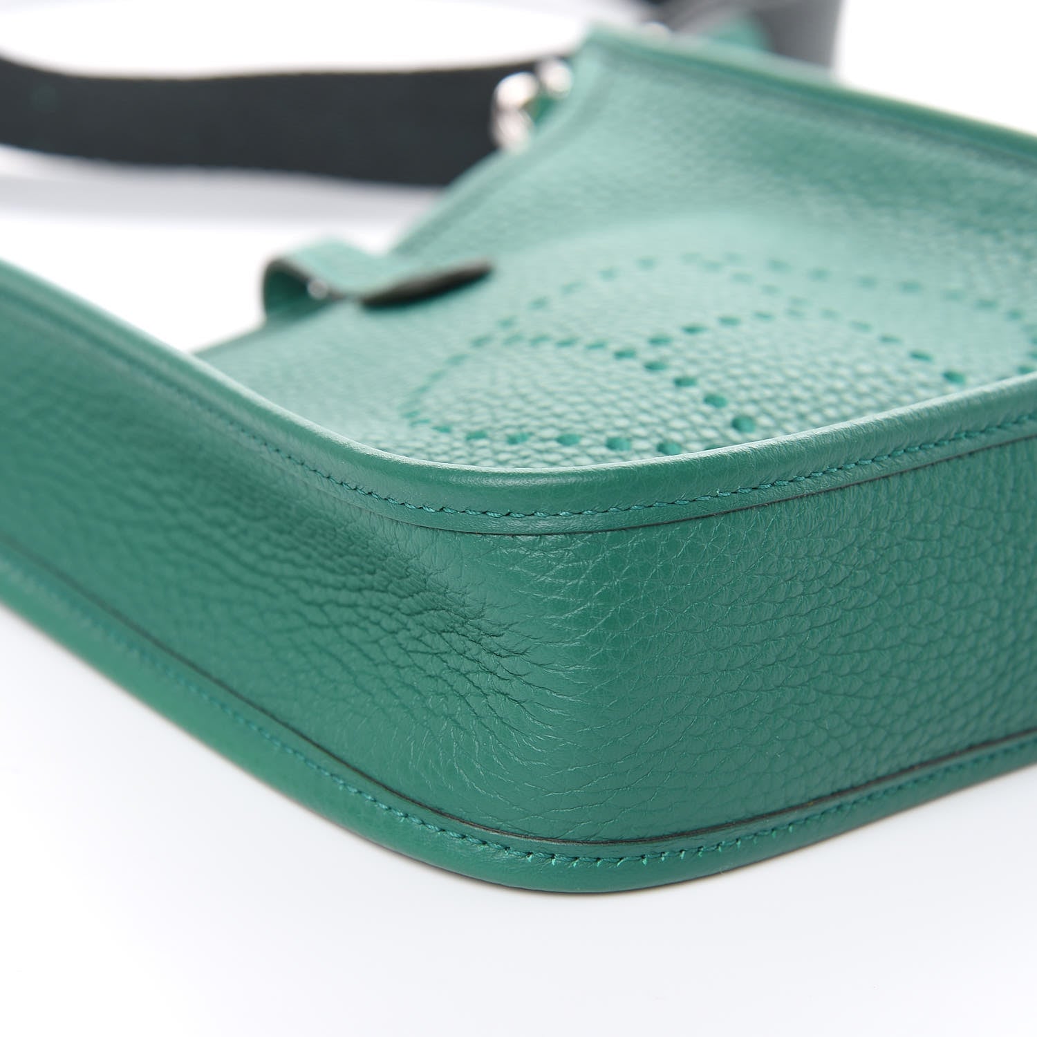 Hermes Taurillon Clemence Amazone Evelyne TPM Vert Vertigo 9 of 11