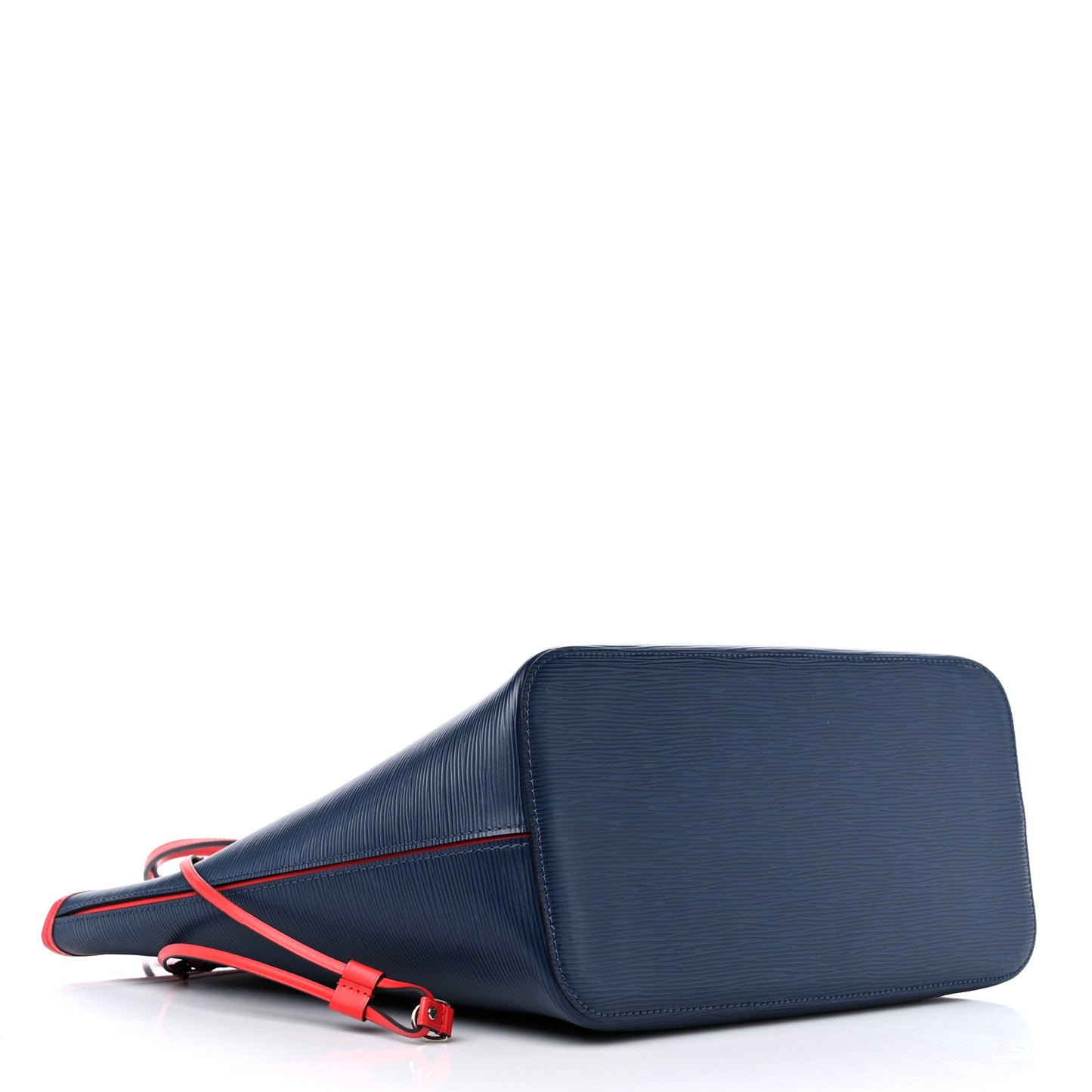 Epi Neverfull MM Indigo Coquelicot
