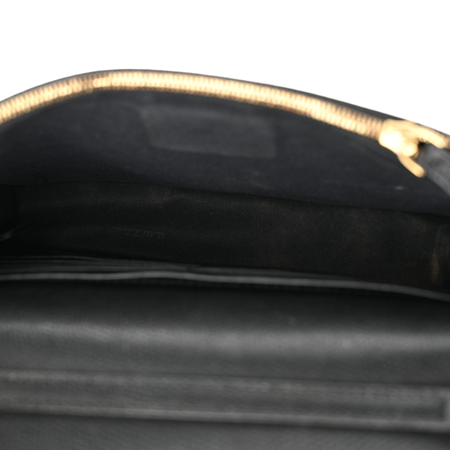 Vitello Cruise F is Fendi Bi-Color FF 1974 Embossed Medium Envelope Wallet On Chain Black Maya