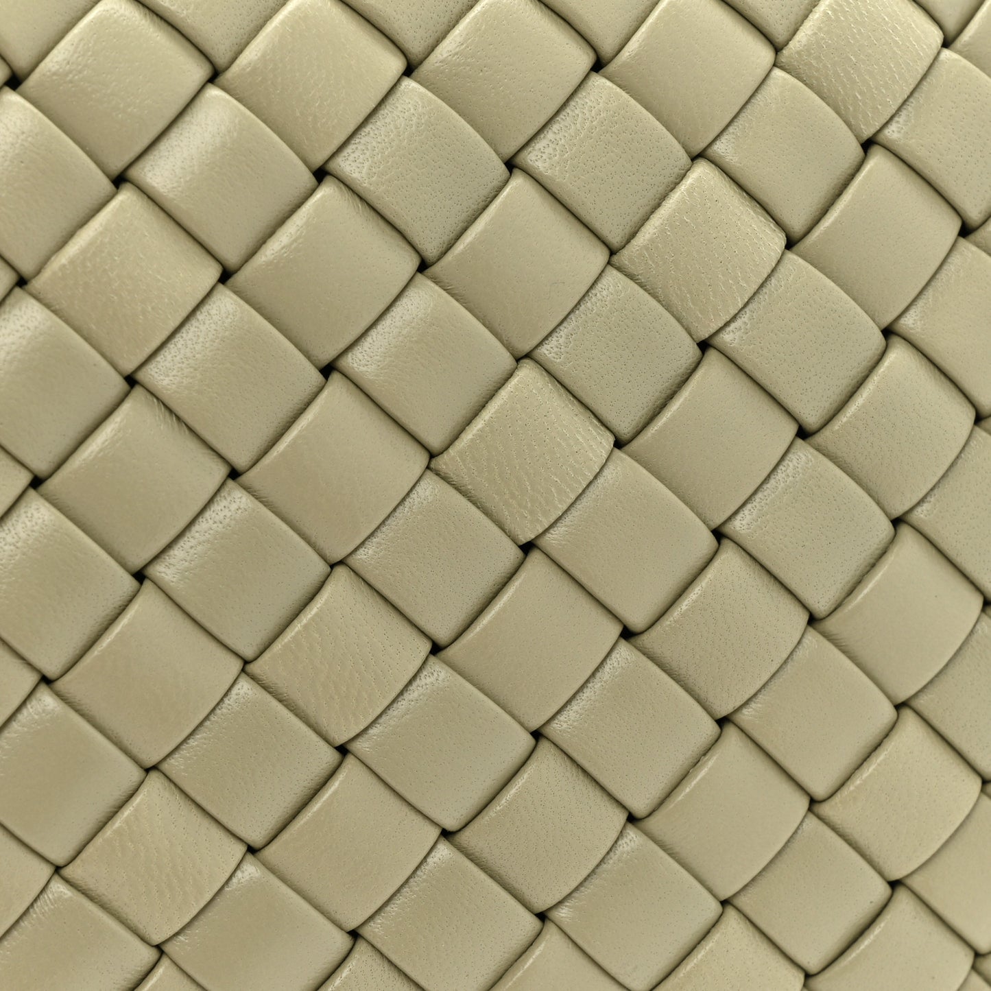 Nappa Intrecciato Minaudiere Knot Clutch Travertine