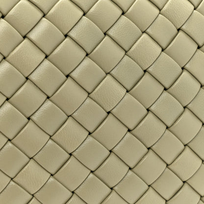 Bottega Veneta Nappa Intrecciato Minaudiere Knot Clutch Travertine 9 of 9