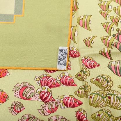 Hermes Silk Rencontre Oceane Scarf 90 2 of 6