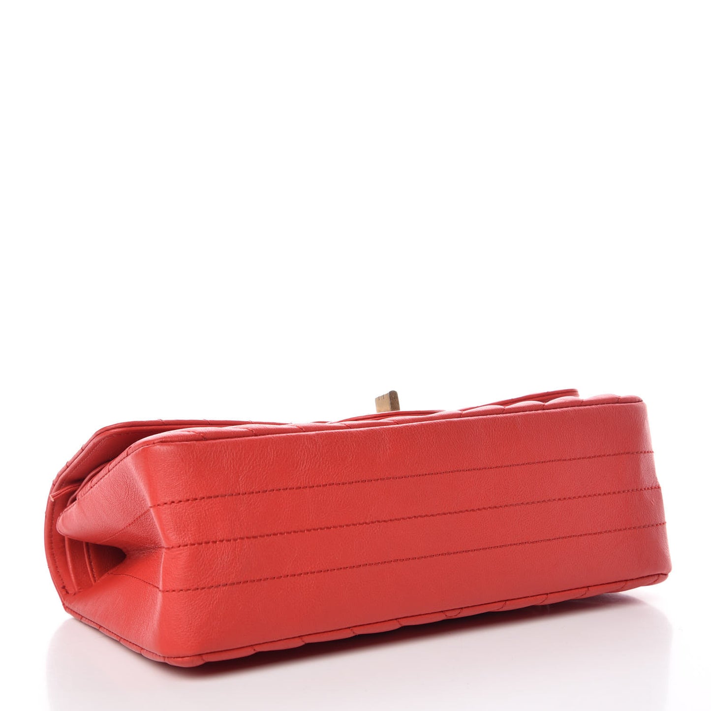 Calfskin Chevron Quilted 2.55 Reissue 225 Flap Red