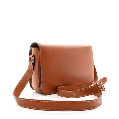 Celine Natural Calfskin Medium Triomphe Tan 3 of 10