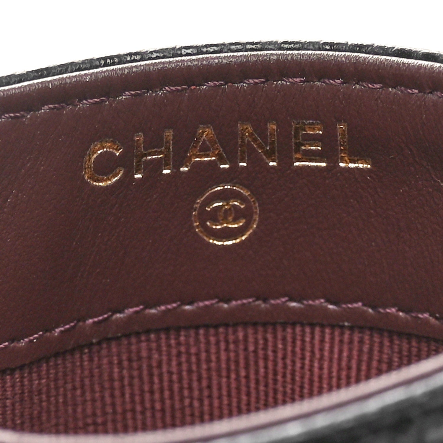 Chanel Caviar Quilted Card Holder Black 5 of 10