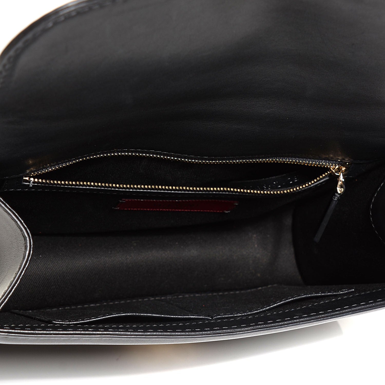 Valentino Garavani Vitello Medium Glam Lock Rockstud Flap Black 5 of 7