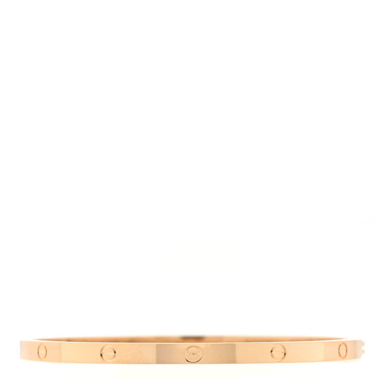 Cartier 18K Yellow Gold Small LOVE Bracelet 17 1 of 7
