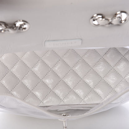 Chanel Crumpled Calfskin PVC Quilted Backpack White 8 of 18