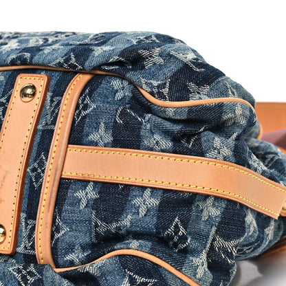 Louis Vuitton Denim Raye Porte Epaule MM 9 of 13