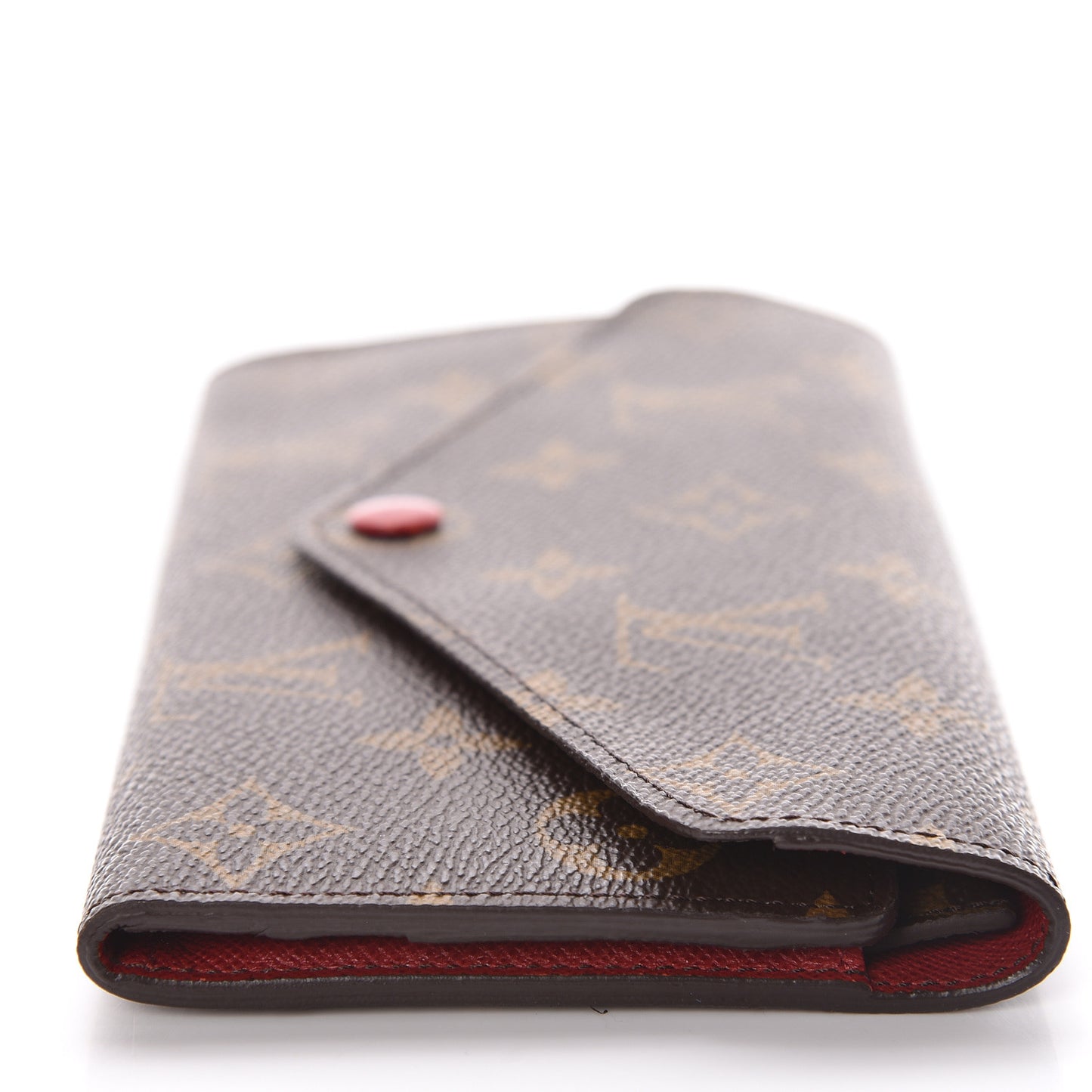 Monogram Josephine Wallet Red